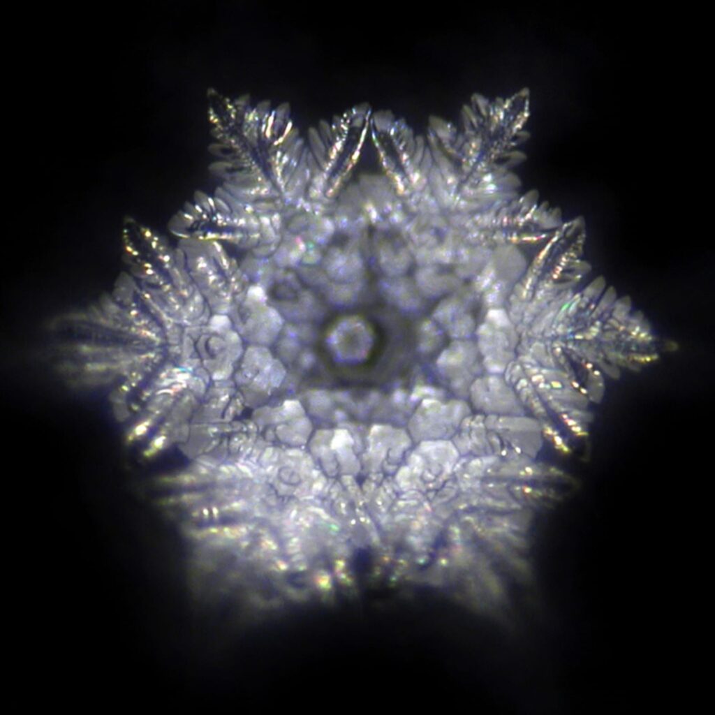 Hexagonaler Wasserkristall TOPWASSER